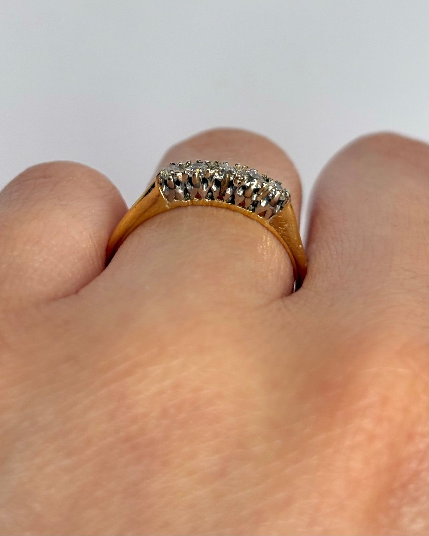 Bague Rivière Diamants "Céleste" - Elliade Paris