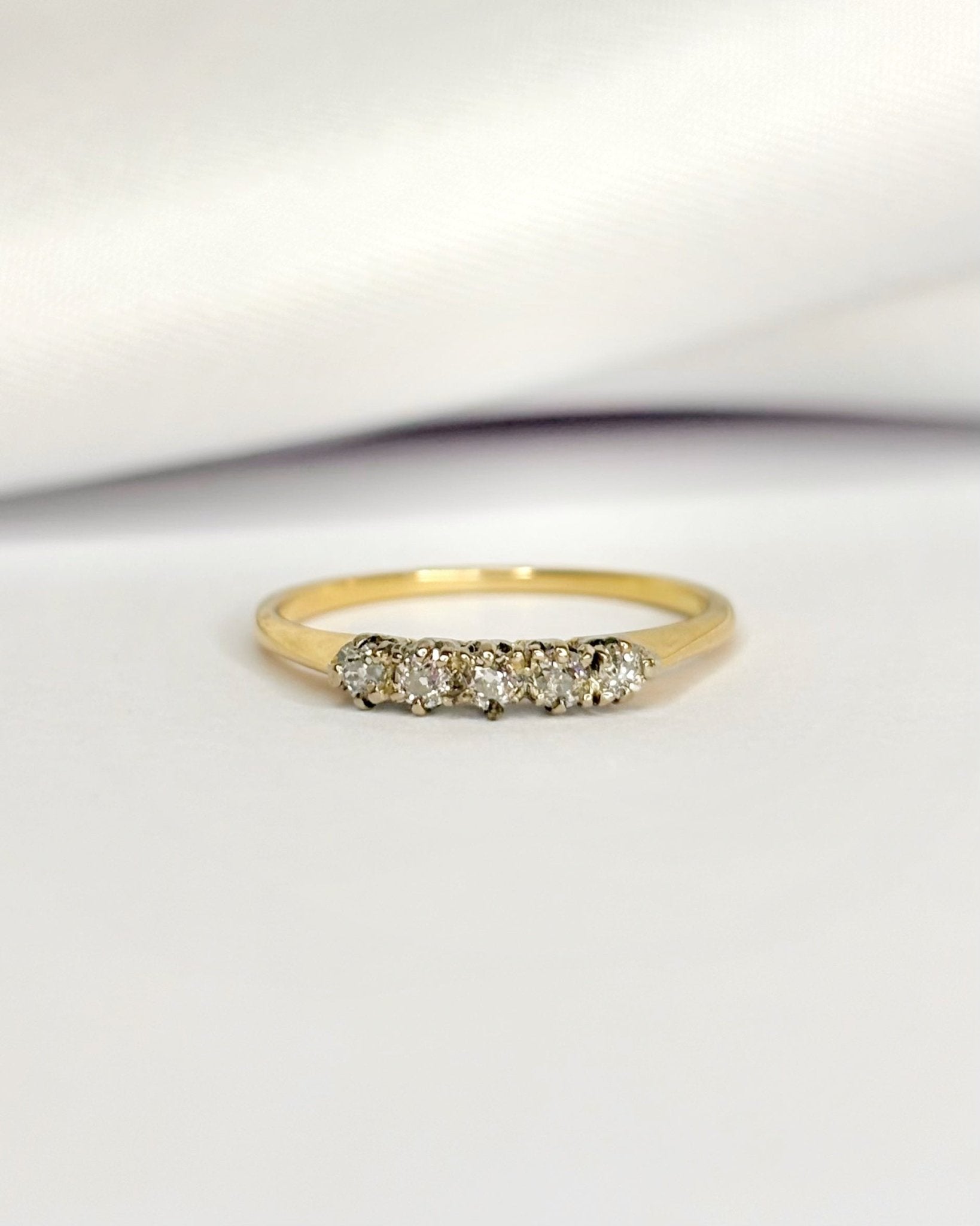 Bague Rivière Diamants "Céleste" - Elliade Paris