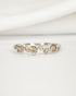 Bague Rivière Diamants Champagne 0.40 carat "Elise" - Elliade Paris