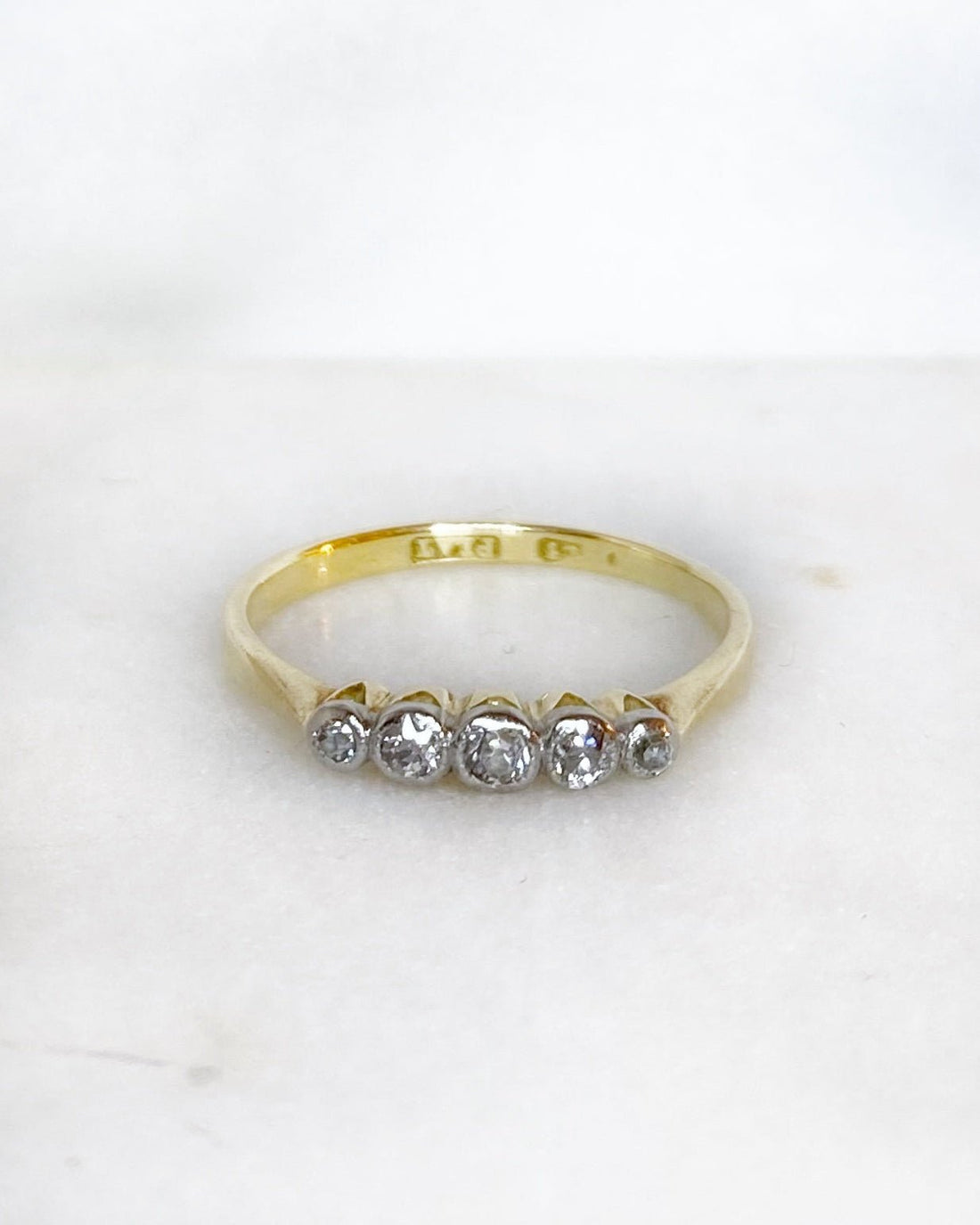 Bague Rivière Diamants "Marion" - Elliade Paris