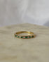 Bague rivière émeraudes & diamants "Marie" - Elliade Paris