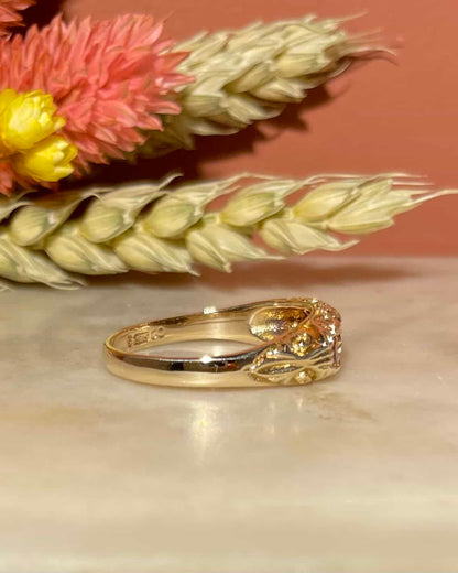 Bague Rivière Grenats 0.35 carat &quot;Marilou&quot; - Elliade Paris