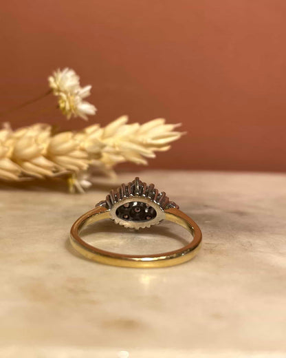 Bague Rivière Losange Diamants 0.32 carat &quot;Orphelia&quot; - Elliade Paris