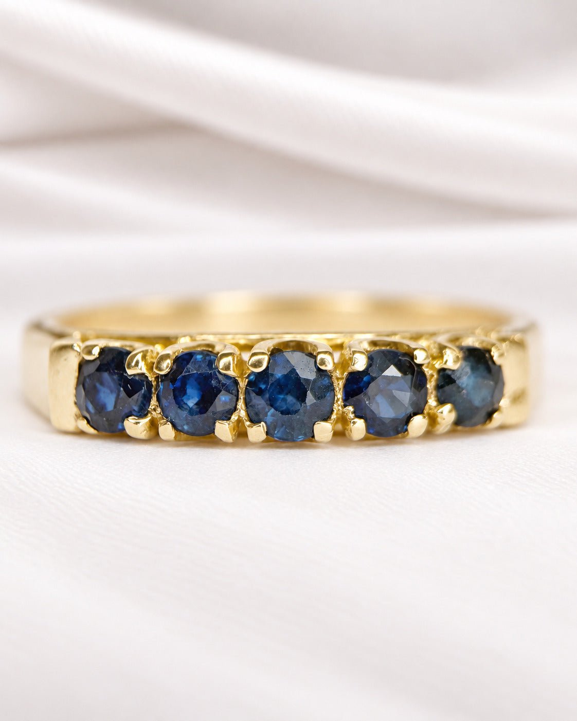 Bague Rivière Saphirs 1.20 carat "Clarisse" - Elliade Paris