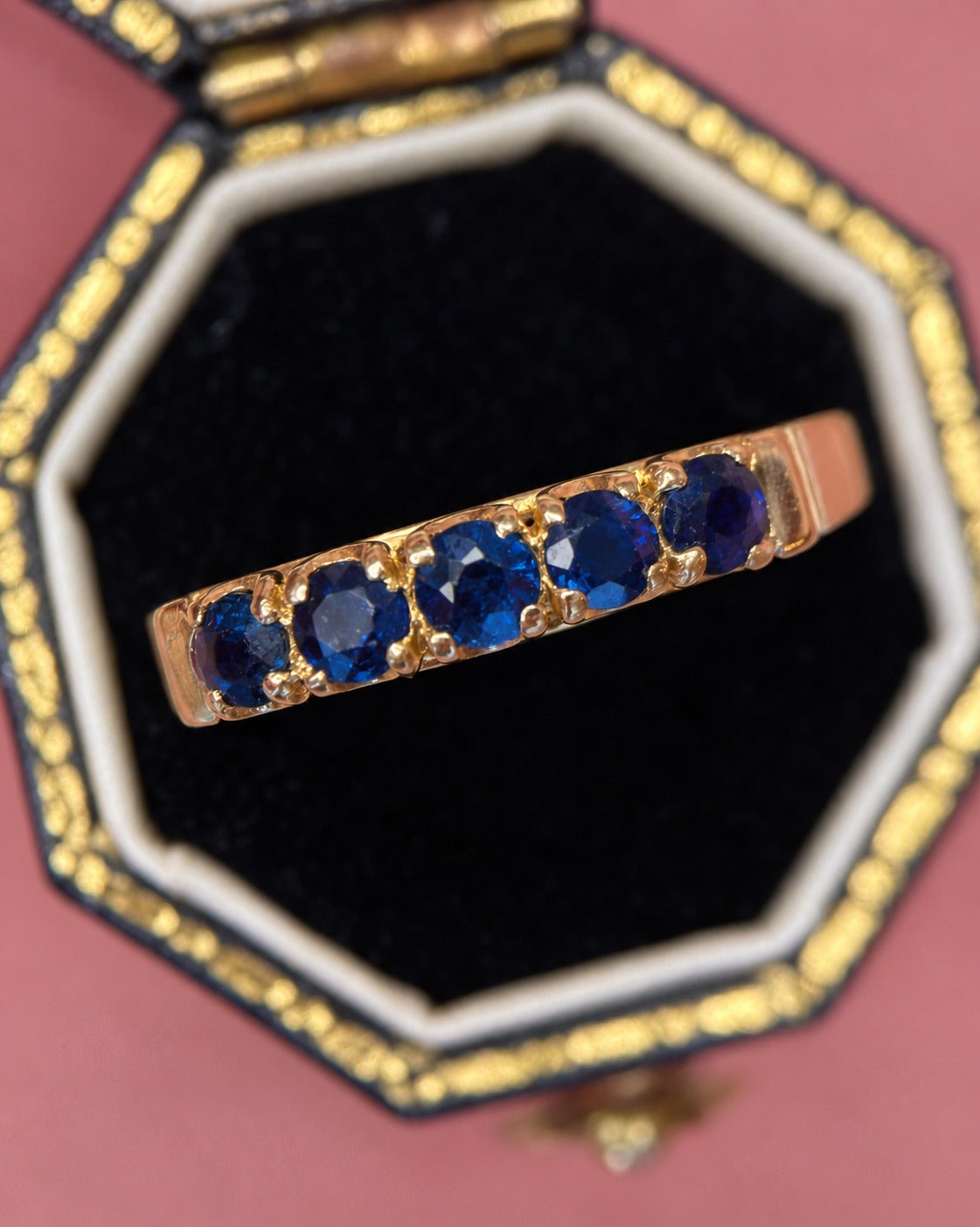 Bague Rivière Saphirs 1.20 carat "Clarisse" - Elliade Paris