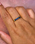 Bague Rivière Saphirs 1.20 carat "Clarisse" - Elliade Paris