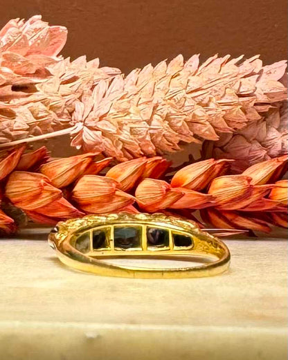 Bague Rivière Saphirs 1.70 Carat &quot;Aimée&quot; - Elliade Paris
