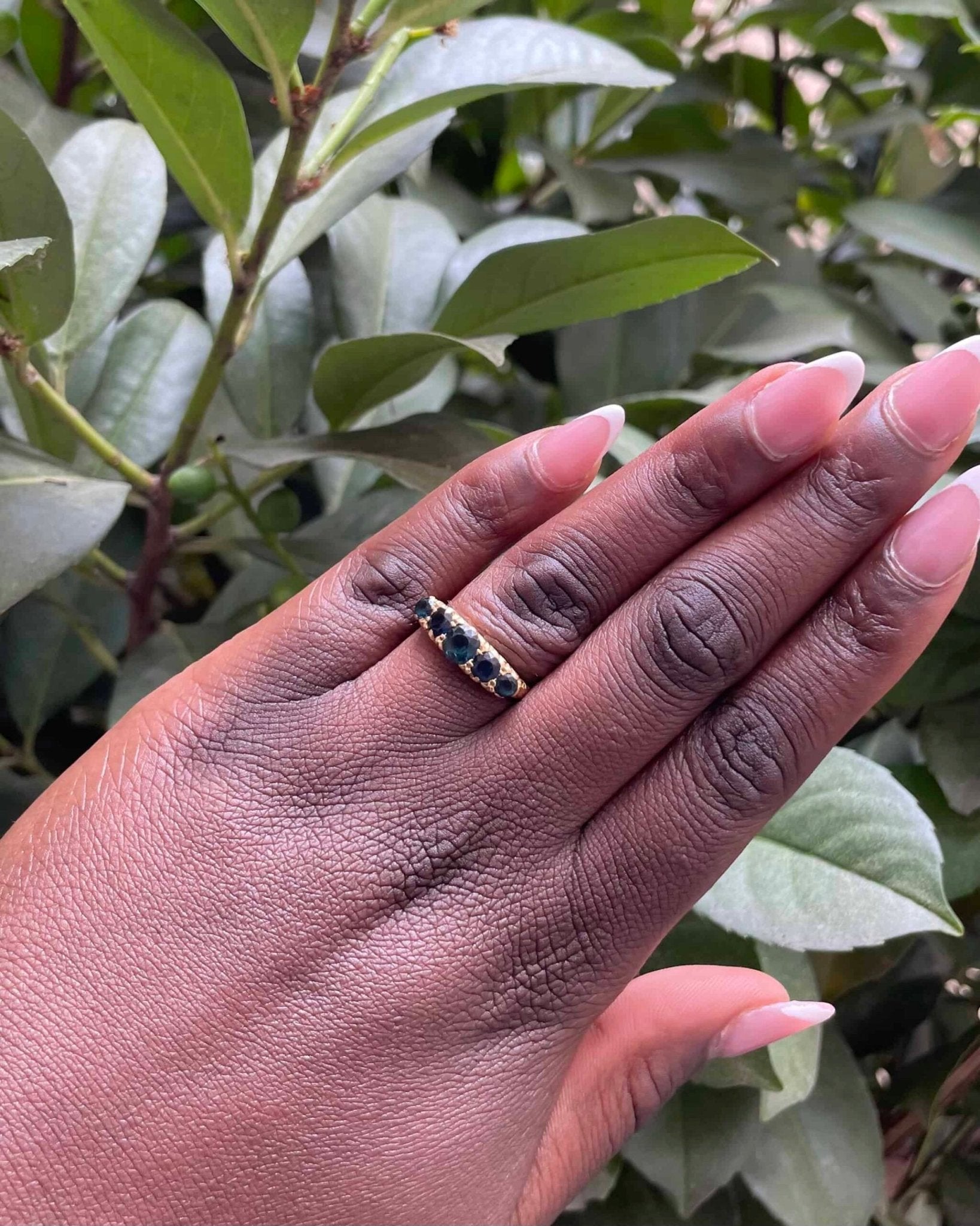 Bague Rivière Saphirs 1.70 Carat &quot;Aimée&quot; - Elliade Paris