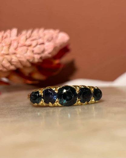 Bague Rivière Saphirs 1.70 Carat &quot;Aimée&quot; - Elliade Paris