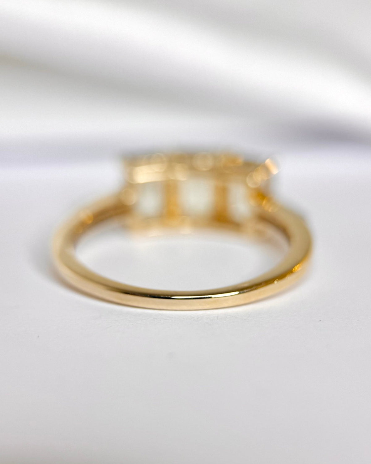 Bague Rivière Zultanites 1.65 carat &amp; Diamants "Leanne" - Elliade Paris