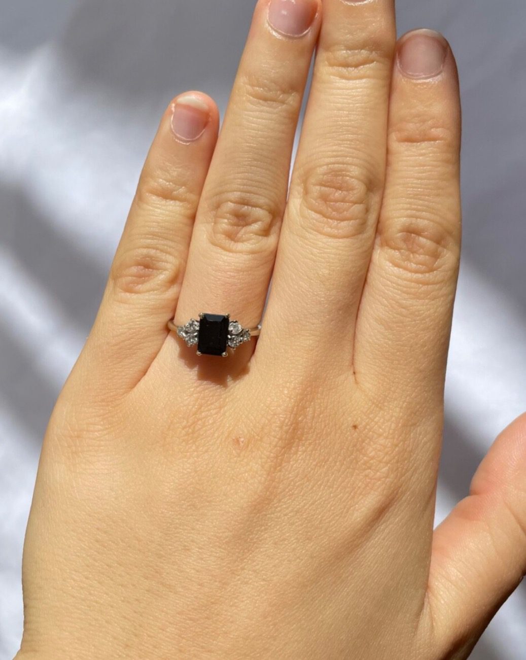 Bague saphir &amp; diamants "Palma" - Elliade Paris