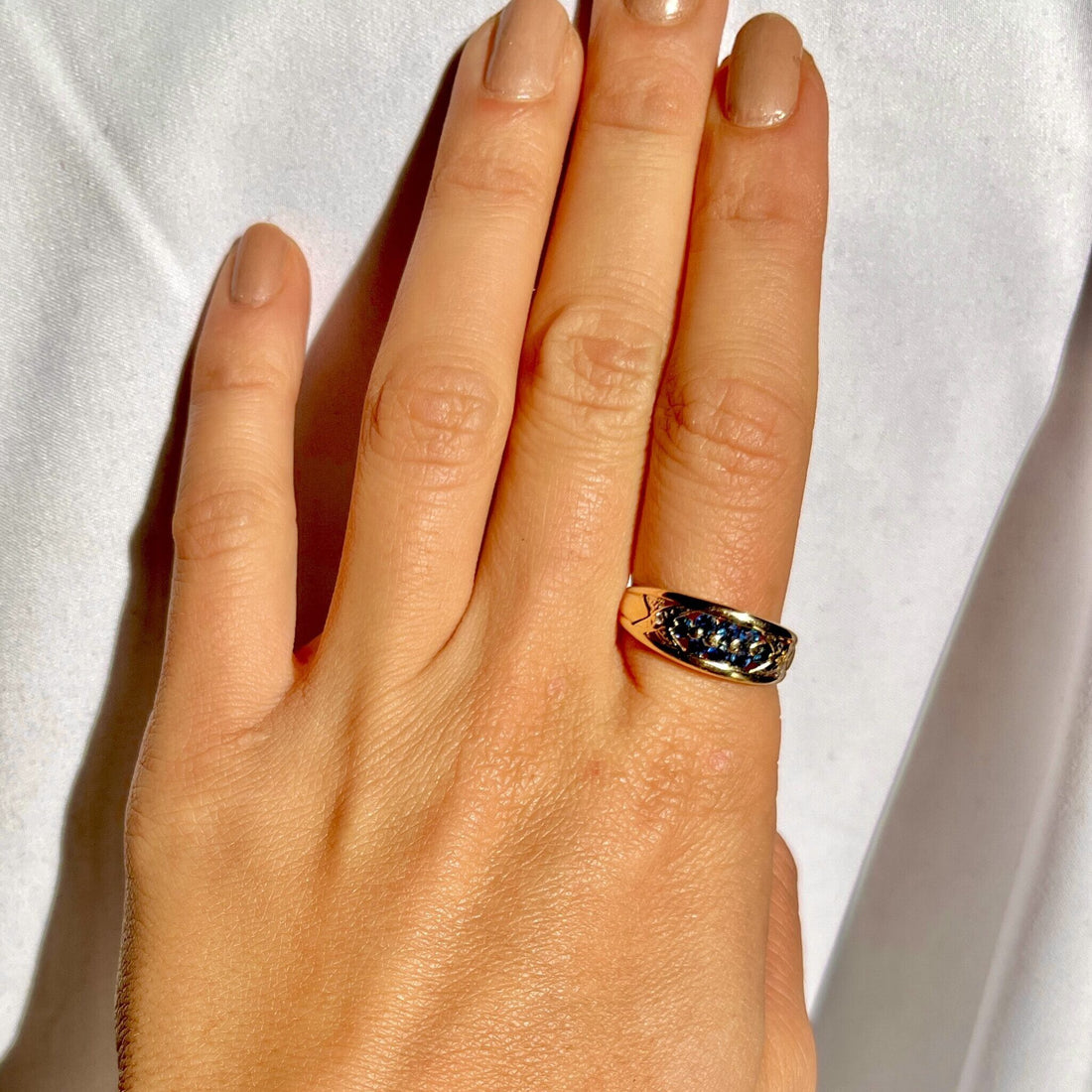Bague saphir &quot;Paola&quot;