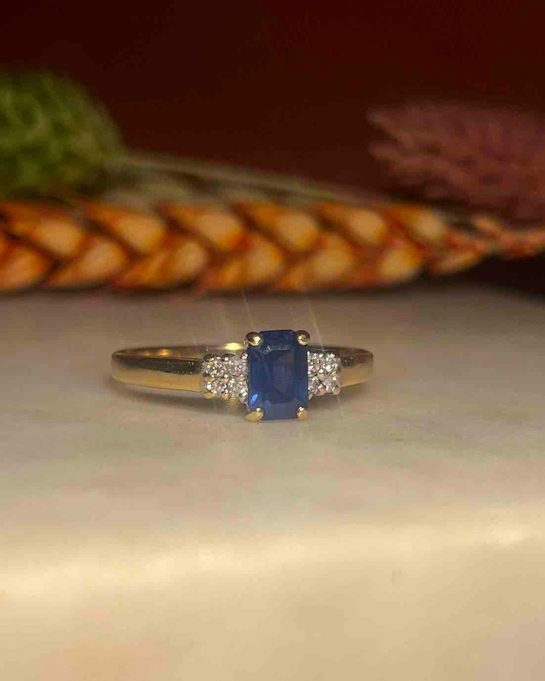 Bague Trilogie Saphir et Diamants &quot;Piat&quot;