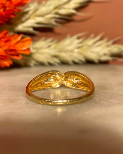 Bague Jonc Torsadé Or 18 Carats &quot;Méliane&quot;