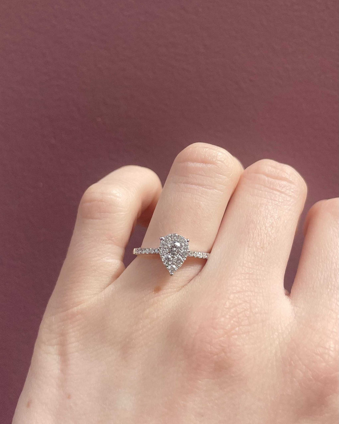 Bague Solitaire 23 Diamant 0.46 carat &quot;Verona&quot; - Elliade Paris