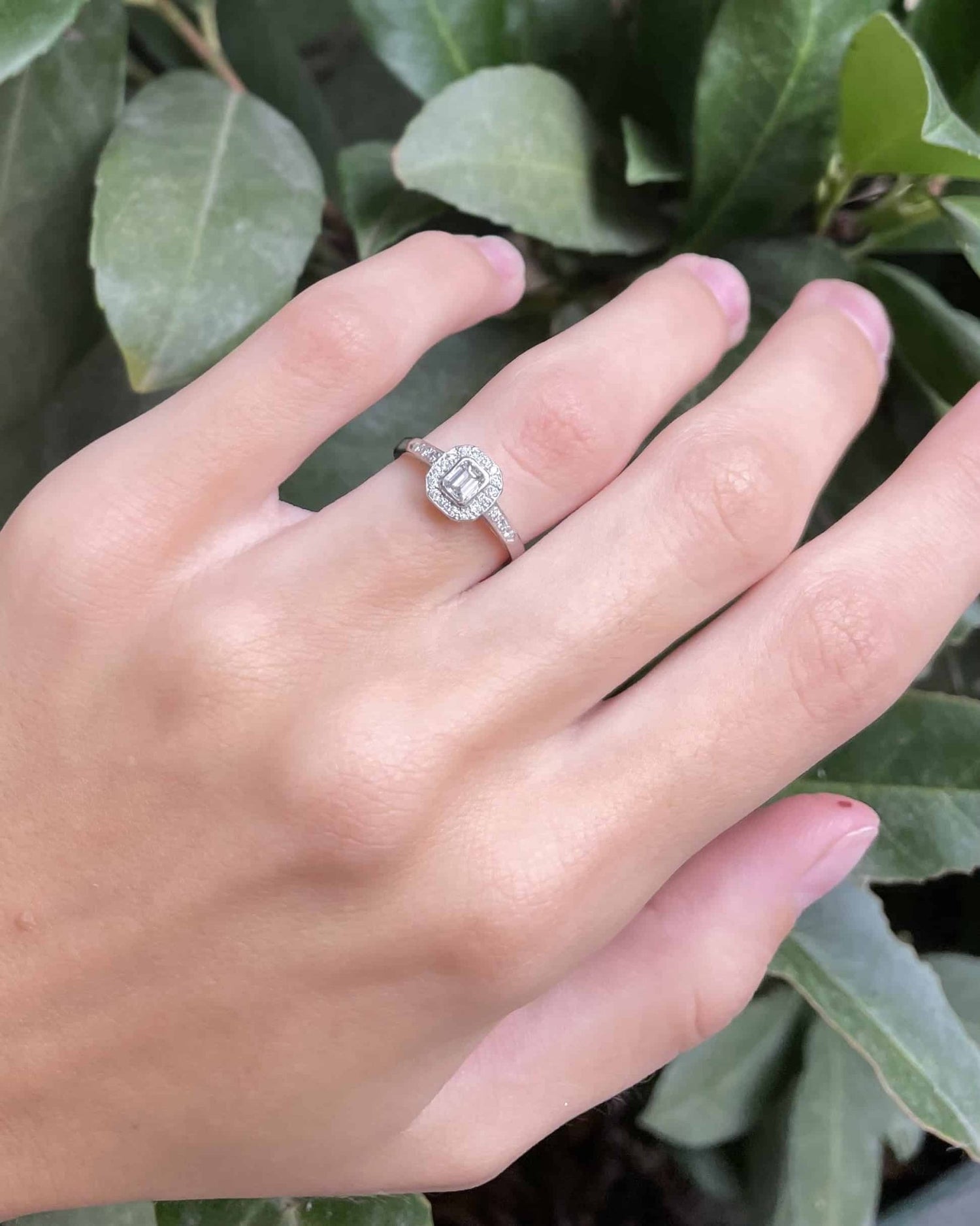 Bague Solitaire 23 Diamants &quot;Véro&quot; - Elliade Paris