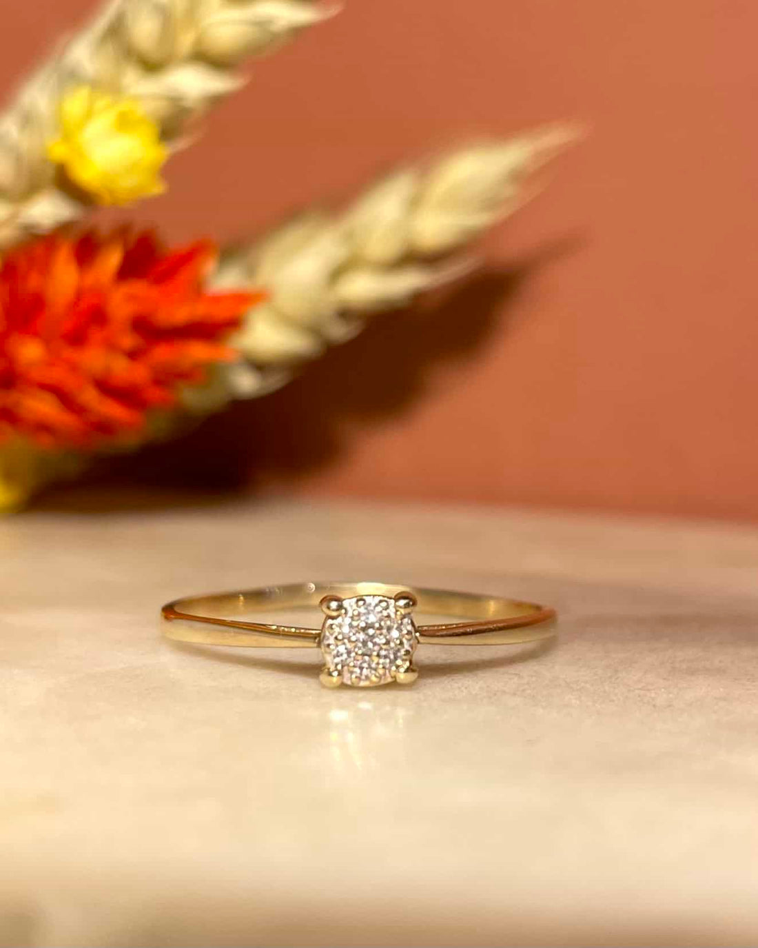 Bague Solitaire 7 Diamants "Mike" - Elliade Paris