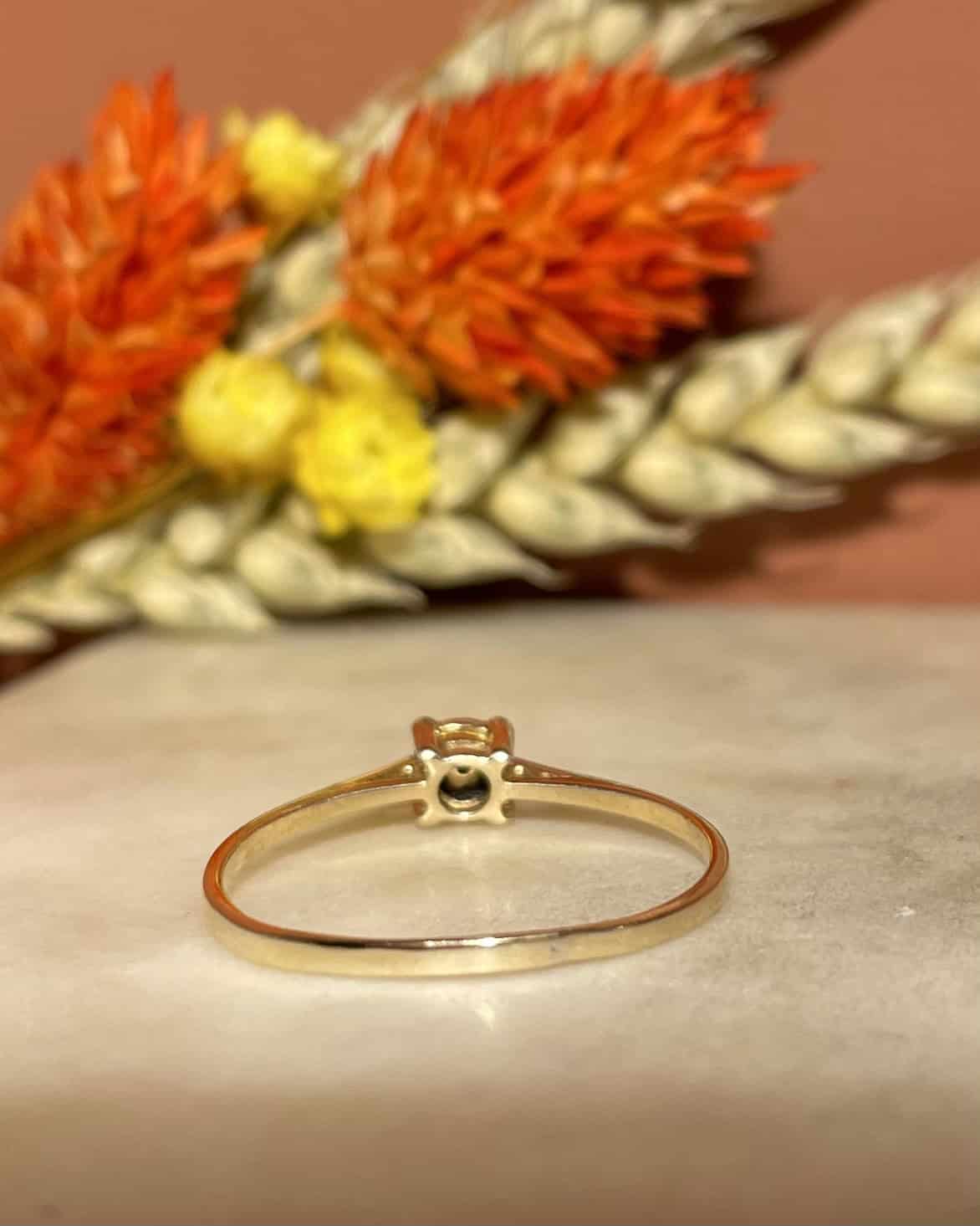 Bague Solitaire 7 Diamants "Mike" - Elliade Paris