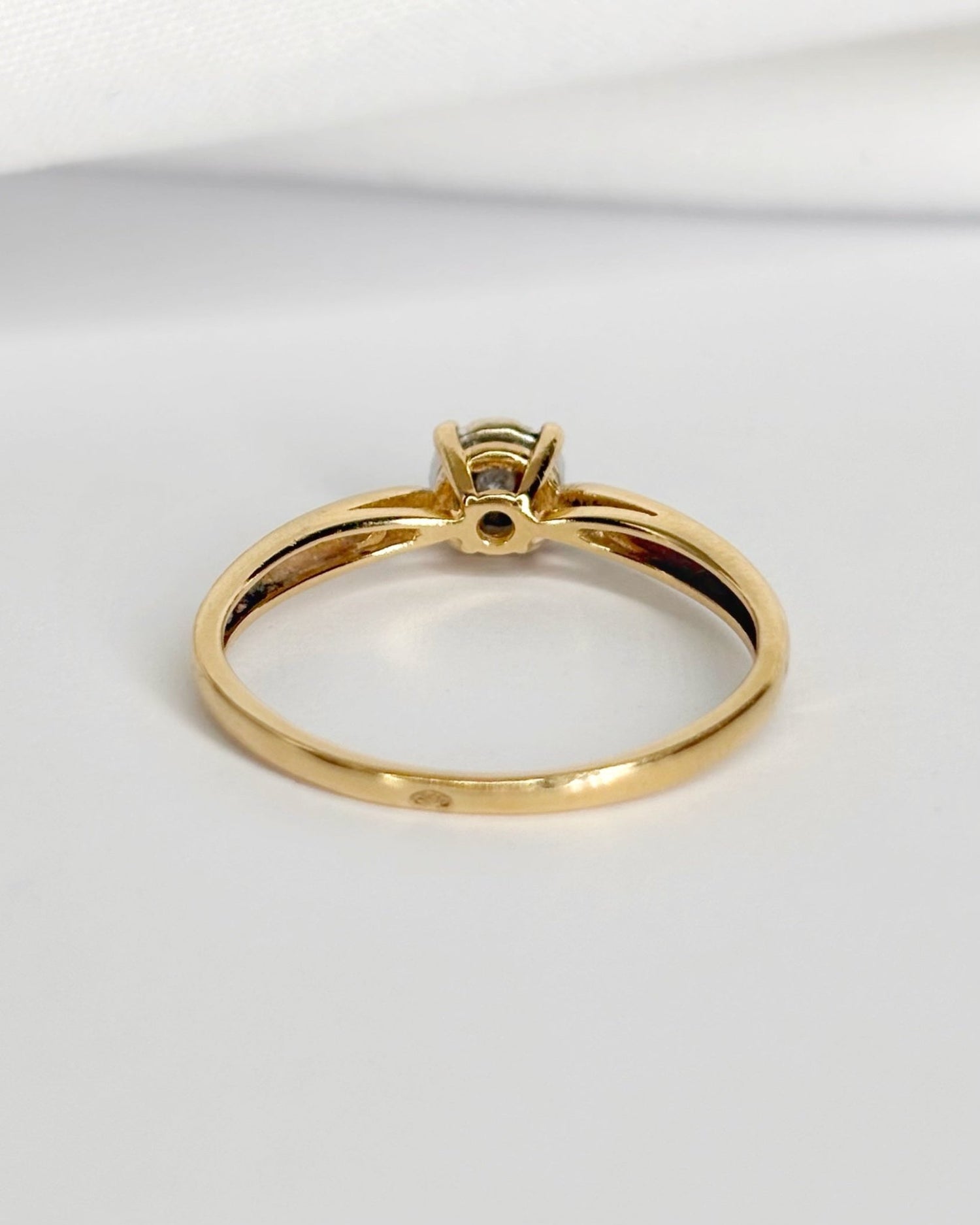 Bague Solitaire 7 Diamants "Sandra" - Elliade Paris