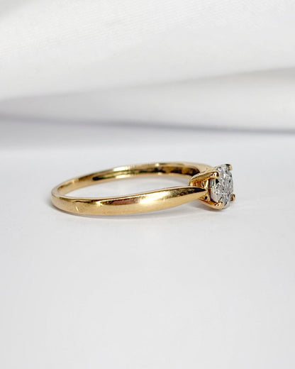 Bague Solitaire 7 Diamants "Sandra" - Elliade Paris