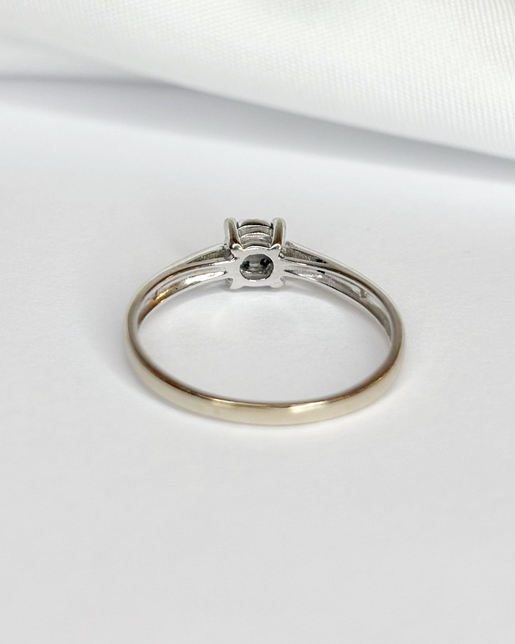 Bague Solitaire 9 Diamants "Georgia" - Elliade Paris