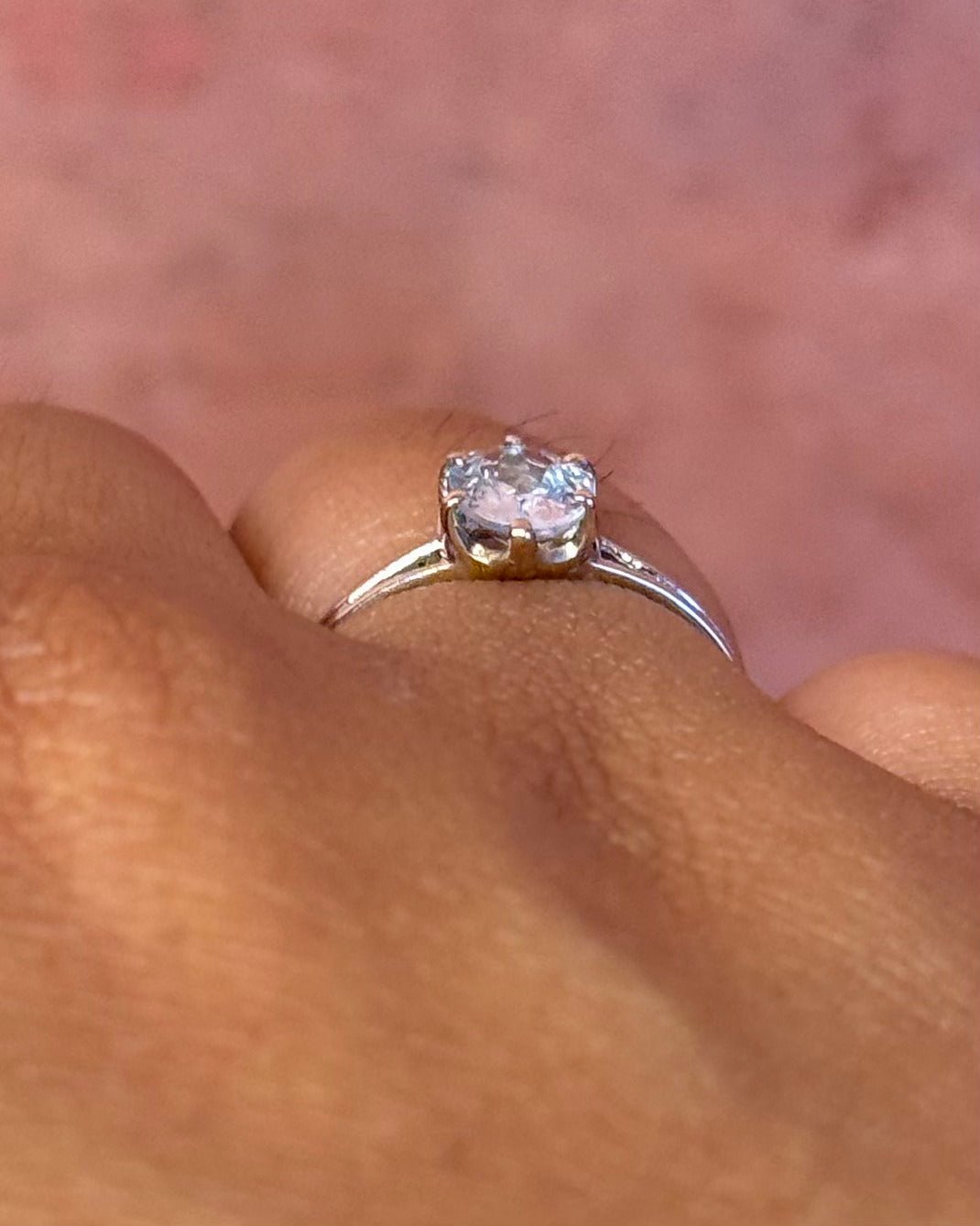Bague Solitaire Aigue-Marine 0.56 carat "Mila" - Elliade Paris