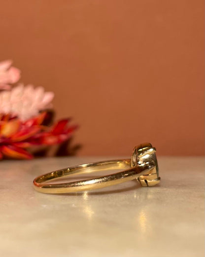 Bague Solitaire Aigue - Marine 1.10 carat &quot;Jake&quot; - Elliade Paris