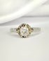 Bague Solitaire Art-Déco Diamant 0.65 carat "Laurence" - Elliade Paris