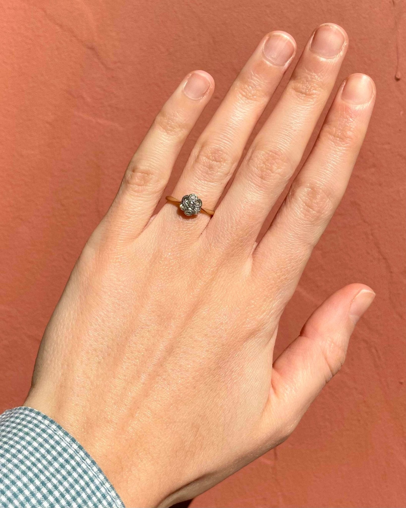 Bague Solitaire Art Déco Diamant 0.65 carat &quot;Manon&quot; - Elliade Paris