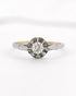 Bague Solitaire Art Déco Diamant "Emilia" - Elliade Paris