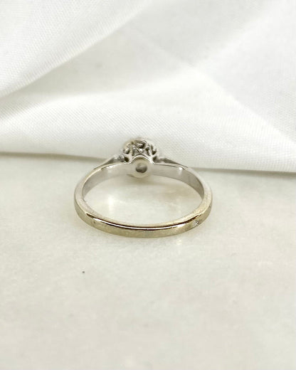 Bague Solitaire Diamant 0.08 carat &quot;Arianna&quot; - Elliade Paris