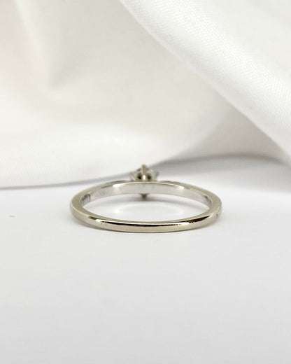 Bague Solitaire Diamant 0.20 carat &quot;Leïla&quot; - Elliade Paris