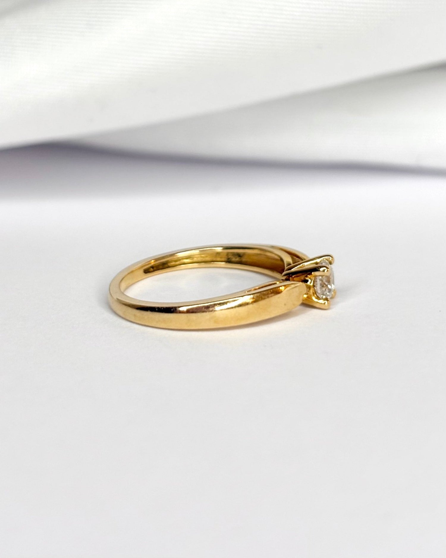 Bague Solitaire Diamant 0.23 carat "Florina" - Elliade Paris