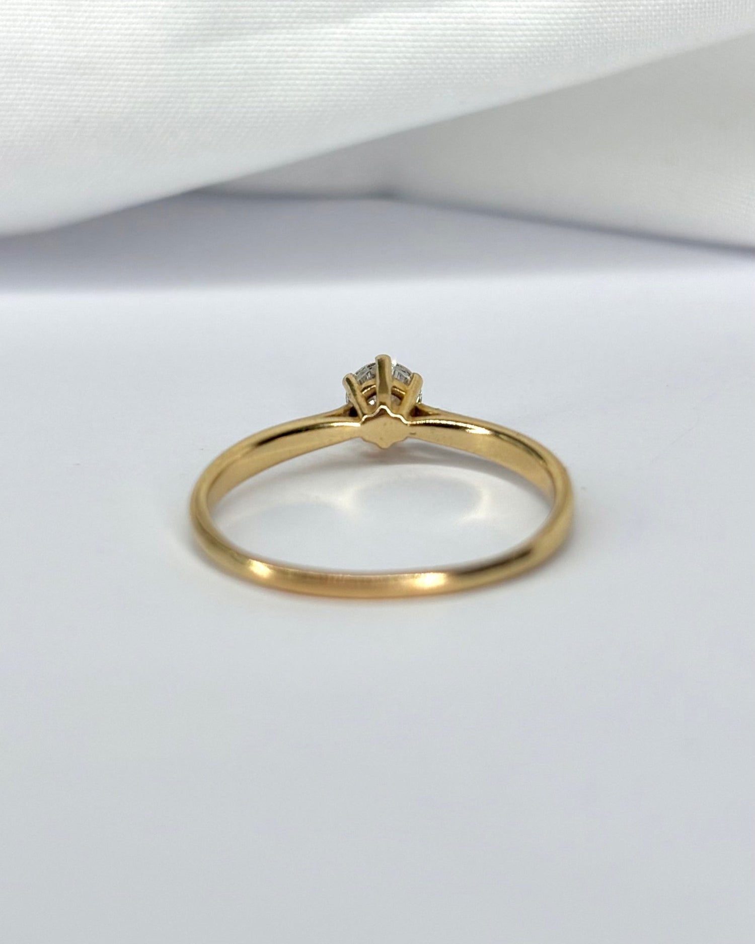 Bague Solitaire Diamant 0.25 carat &quot;Christilla&quot; - Elliade Paris