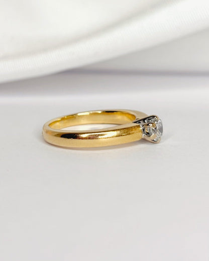 Bague Solitaire Diamant 0.25 carat "Elianne" - Elliade Paris