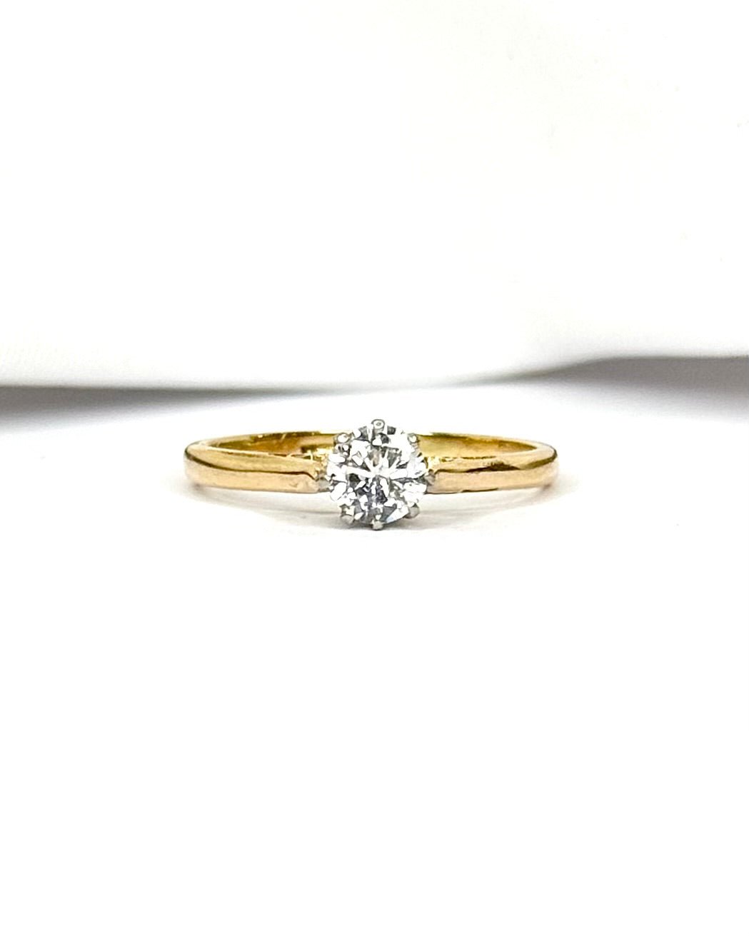 Bague Solitaire Diamant 0.25 carat "Emy" - Elliade Paris