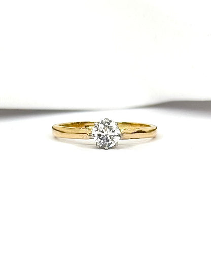 Bague Solitaire Diamant 0.25 carat "Emy" - Elliade Paris