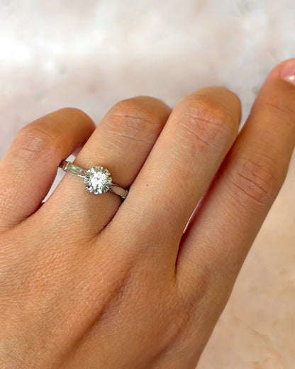 Bague Solitaire Diamant 0.25 carat "Félisse" - Elliade Paris