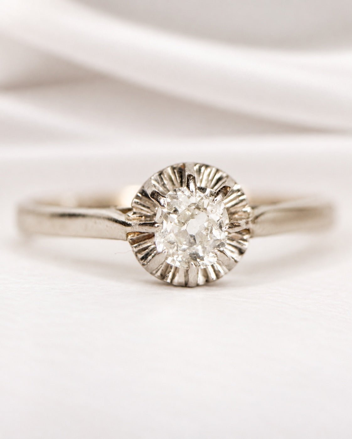 Bague Solitaire Diamant 0.29 carat "Josie" - Elliade Paris