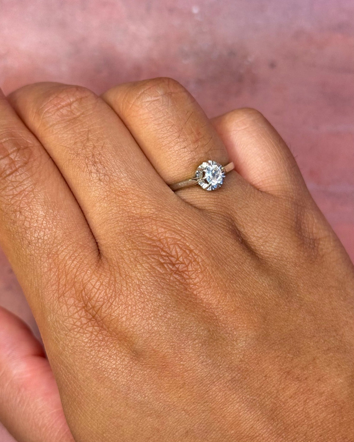 Bague Solitaire Diamant 0.29 carat "Josie" - Elliade Paris