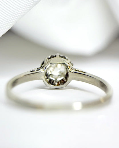 Bague Solitaire Diamant 0.29 carat "Josie" - Elliade Paris
