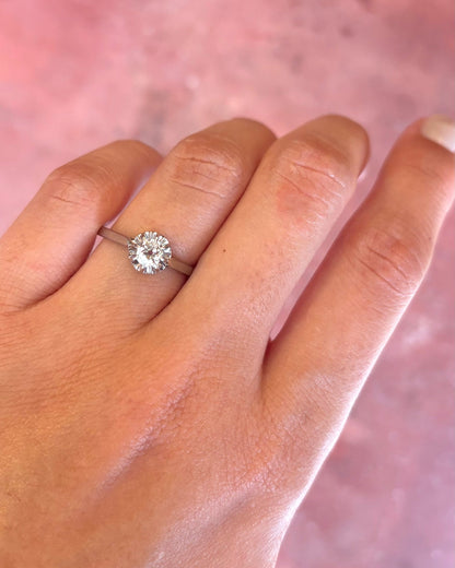 Bague Solitaire Diamant 0.29 carat "Josie" - Elliade Paris