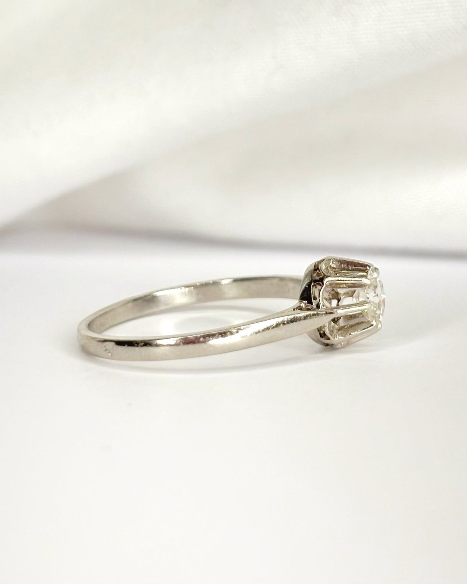 Bague Solitaire Diamant 0.30 carat "Laurine" - Elliade Paris