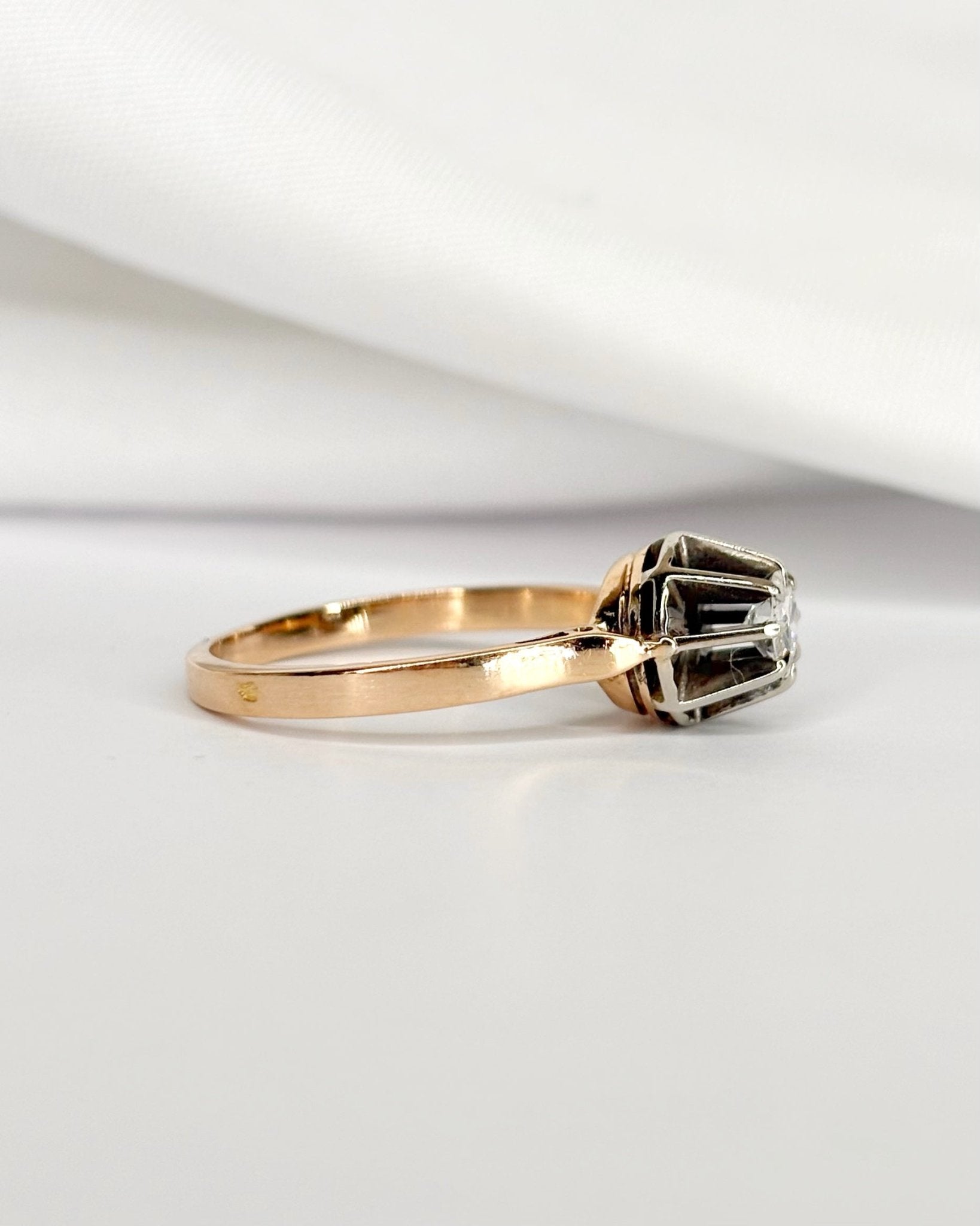 Bague Solitaire Diamant 0.30 carat "Vanessa" - Elliade Paris