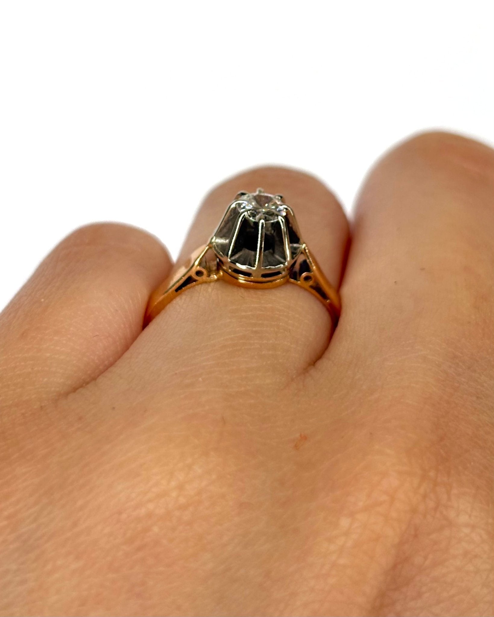 Bague Solitaire Diamant 0.30 carat "Vanessa" - Elliade Paris