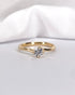 Bague Solitaire Diamant 0.33 carat "Edna" - Elliade Paris