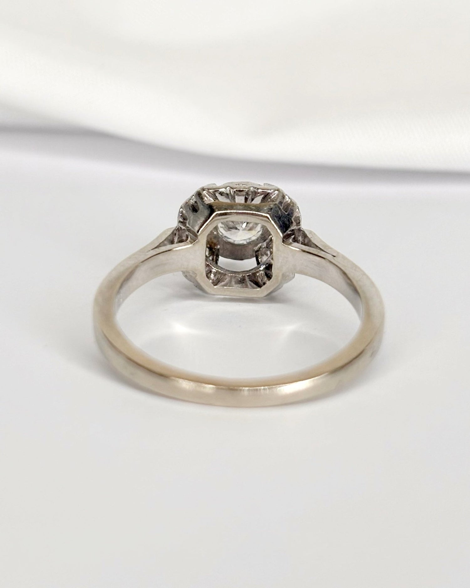 Bague Solitaire Diamant 0.33 carat "Livia" - Elliade Paris