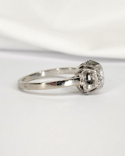Bague Solitaire Diamant 0.33 carat "Livia" - Elliade Paris