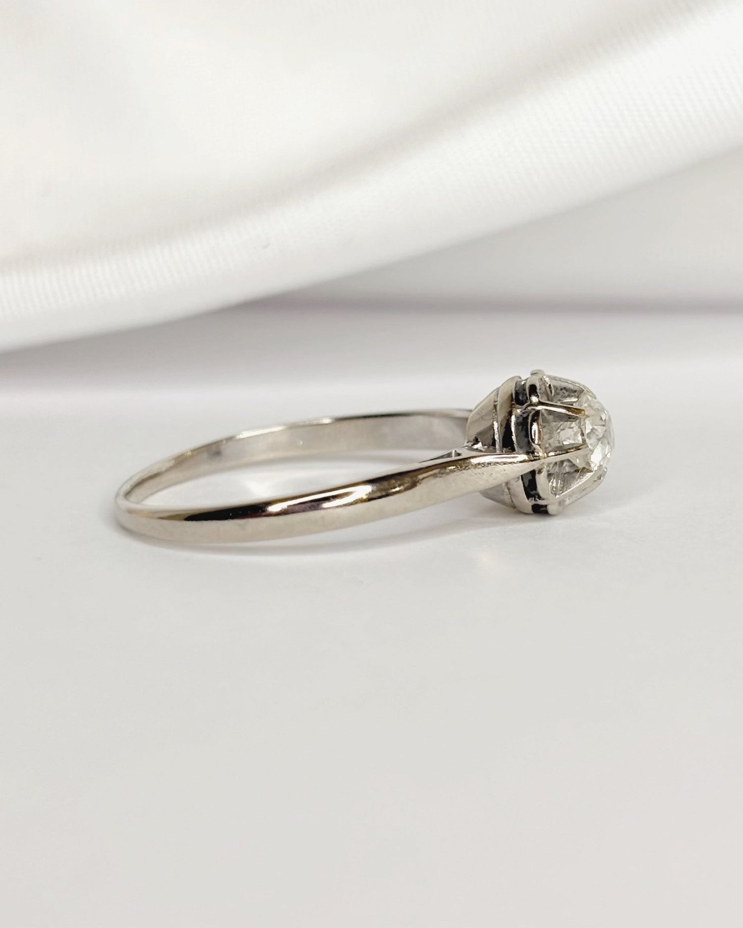 Bague Solitaire Diamant 0.33 carat "Lolita" - Elliade Paris