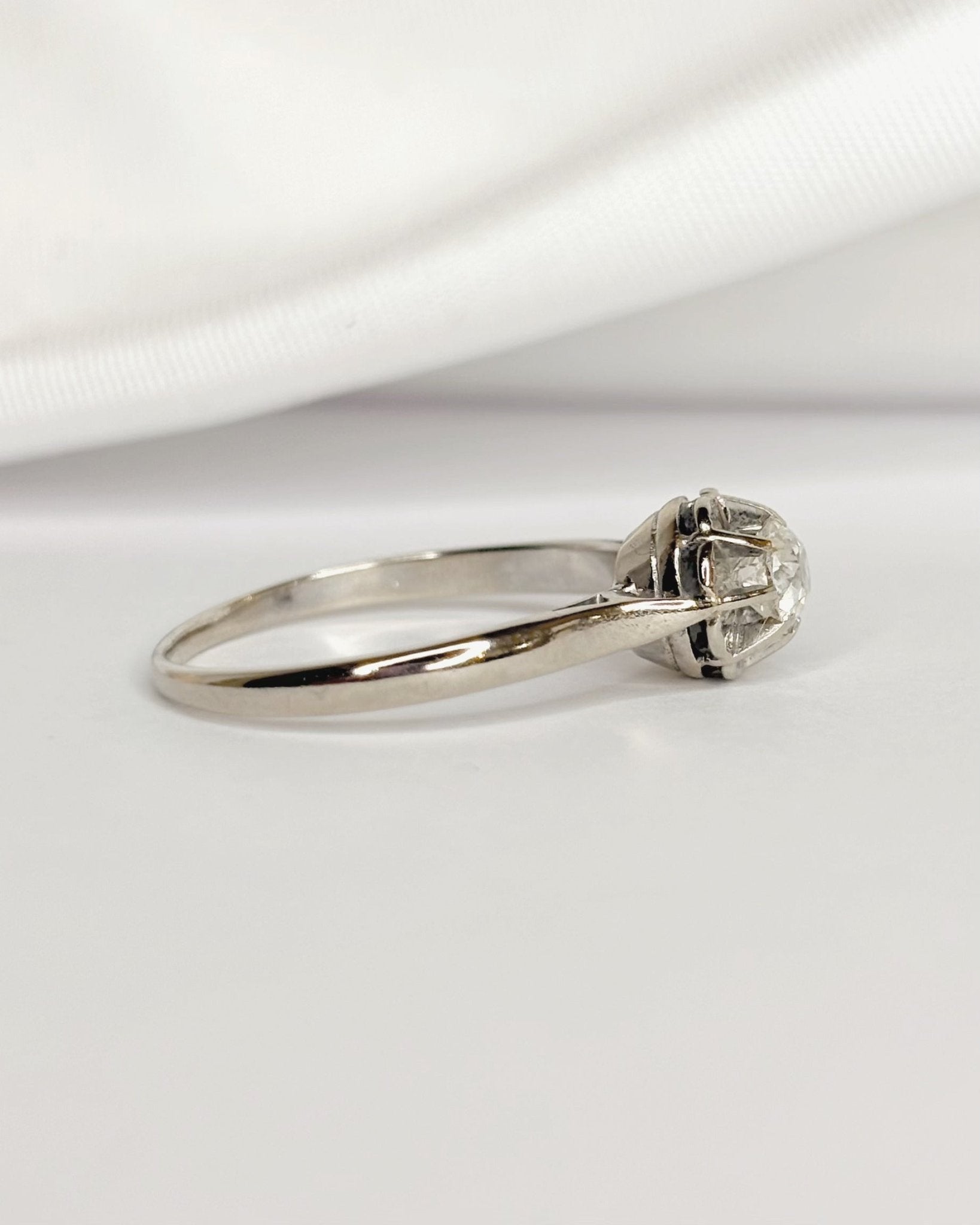 Bague Solitaire Diamant 0.33 carat "Lolita" - Elliade Paris
